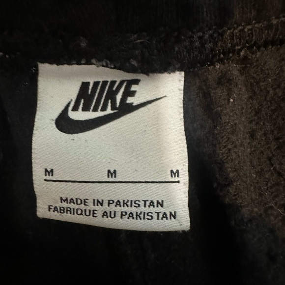 Nike Black Sweatpants with Rose Gold Glitter Logo - Picture 5 of 7